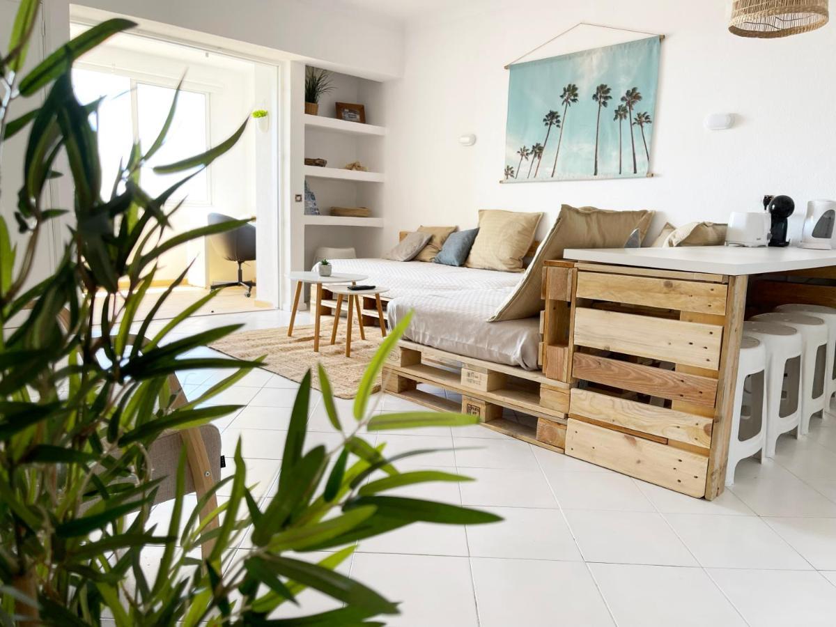 Panoramic Seaview - 2 Bedroom, Main Ave, 15 Min Walk Beach, Workspace Albufeira Buitenkant foto